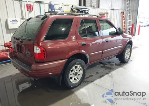 2002 Isuzu Rodeo Ls 3.2L/Lse 3.2L V6/S/S 3.2L V6 z USA, uszkodzony, nr VIN 4S2DM58W924333664